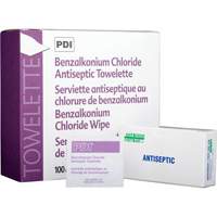 Lingettes antiseptiques au chlorure de benzalkonium, Serviette, Antiseptique Action Paper