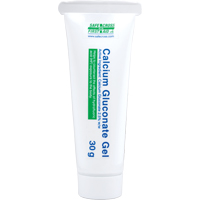 Safecross&reg; Calcium Gluconate Gel, Gel Action Paper