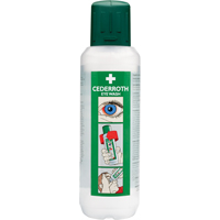 Cederroth Eyewash Solution, Full Bottle, 500 ml Action Paper