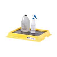 Poly-Labtray, 25.5" L x 22" W x 3.25" H, 2.5 US gal. Spill Capacity Action Paper