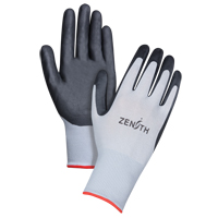 Gants l&eacute;gers enduits et respirants, 7/Petit, R&ecirc;vetement Mousse de nitrile, Calibre 13, Enveloppe en Polyester Action Paper
