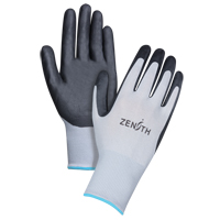 Lightweight Breathable Coated Gloves, 10/X-Large, Foam Nitrile Coating, 13 Gauge, Polyester Shell Action Paper