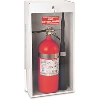 Surface-Mounted Fire Extinguisher Cabinets, 14.125" W x 30.125" H x 9.0625" D Action Paper
