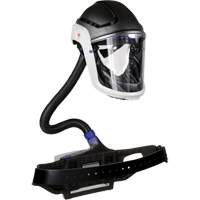 Trousse industrielle lourde pour APR motoris&eacute; TR-600 de Versaflo, Capuchon & visi&egrave;re, Pile Lithium-ion Action Paper