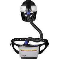 Trousse industrielle lourde pour APR motoris&eacute; TR-600 de Versaflo, Capuchon & visi&egrave;re, Pile Lithium-ion Action Paper