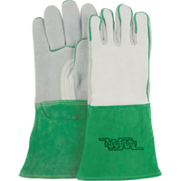 Gants de soudage robustes, Cuir de vache refendu, Taille Moyen Action Paper