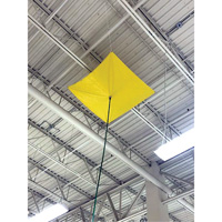 Ultra-Drip Diverter&reg; Roof Drip Diverter, 7' L x 7' W, Vinyl Action Paper