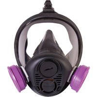 North&reg; RU6500 Series Full Facepiece Respirator, Silicone, Small Action Paper