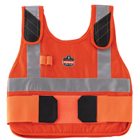 6215HV Phase Change Cooling Vests, Small/Medium, Orange Action Paper