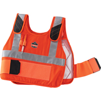 6215HV Phase Change Cooling Vests, Small/Medium, Orange Action Paper