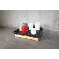 Ultra-Utility Trays&reg;, 36" L x 36" W x 4.75" H, 27 US gal. Spill Capacity Action Paper