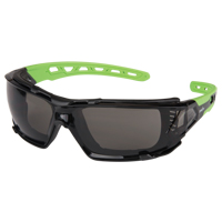Z2500 Series Safety Glasses with Foam Gasket, Grey/Smoke Lens, Anti-Scratch, ANSI Z87+/Meets/Exceeds CSA Z94.3 Action Paper
