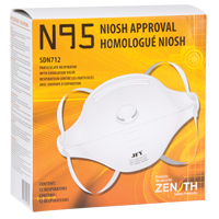 Respirateur contre les particules, N95, Certifi&eacute; NIOSH, Moyen/grand Action Paper