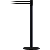 Dual Line Heavy Duty Receiver Post, 38" High, Yellow Action Paper