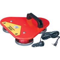 Support porte-drapeau Safety Whip, Fixation Aimant Action Paper