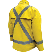 Miner 49er Mining Jacket, Neoprene, Small, Lime-Green Action Paper