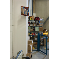 Flat Mirror, 18" H x 30" W, Framed Action Paper