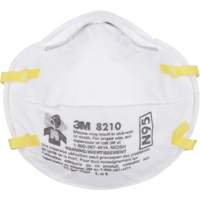 8210 Particulate Respirators, N95, NIOSH Certified Action Paper
