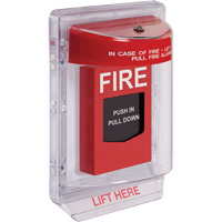 Fire Alarm Covers - Stopper&reg; II Indoor Alarm Covers, Flush Action Paper