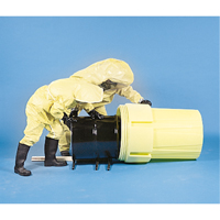 Poly-Overpack&reg; 65 Salvage Drum, 65 US gal., Stationary Action Paper
