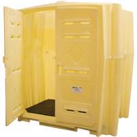 Job Hut, 90" L x 61.5" W x 94" H, 8000 lbs. Load Capacity Action Paper