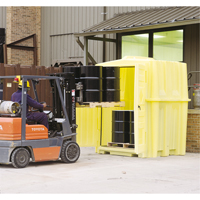 Job Hut, 90" L x 61.5" W x 94" H, 8000 lbs. Load Capacity Action Paper