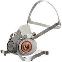 Respirateur r&eacute;utilisable &agrave; demi-masque s&eacute;rie 6000, Thermoplastique, Moyen Action Paper
