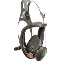 6000 Series Full Facepiece Reusable Respirator, Elastomer/Silicone/Thermoplastic, Medium Action Paper