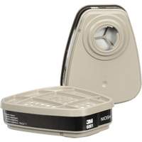 6000 Series Respirator Cartridges, Gas/Vapour Cartridge, Organic Vapour Action Paper