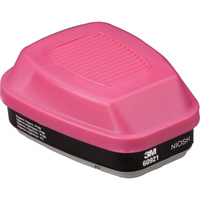 6000 Series Respirator Cartridges, Gas/Vapour Cartridge, Organic Vapour/P100 Action Paper