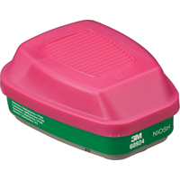 Cartouches pour respirateur s&eacute;rie 6000, Cartouche gaz/vapeur, Ammoniac/M&eacute;thylamine Action Paper