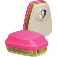 Cartouches pour respirateur s&eacute;rie 6000, Cartouche gaz/vapeur, Gaz multiples/Vapeurs/P100 Action Paper