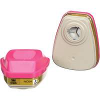 Cartouches pour respirateur s&eacute;rie 6000, Cartouche gaz/vapeur, Gaz multiples/Vapeurs/P100 Action Paper