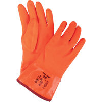 Polar Grip&reg; 23-700 Gloves, 9/Large, PVC Coating, Nylon Shell Action Paper