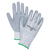 Gants &eacute;lastiques sans coutures r&eacute;sistants &agrave; la coupe, Taille Moyen/8, Calibre 13, Rev&ecirc;tement Nitrile, Enveloppe en PEHP, ANSI/ISEA 105 niveau 2/EN 388 niveau 3 Action Paper