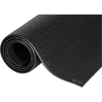 Comfort-King Mats, Smooth, 3' x 4' x 3/8", Black, Sponge Action Paper