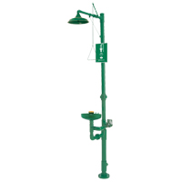 Combinaisons de douche oculaire/faciale & douche d'urgence, Socle Action Paper
