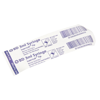 Syringe without Needle, 3 cc Action Paper