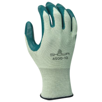 Coated Gloves, 6, Nitrile Coating, 13 Gauge, Nylon Shell Action Paper