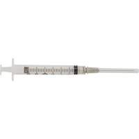 Syringe with BD PrecisionGlide Needle, 3 ml Action Paper