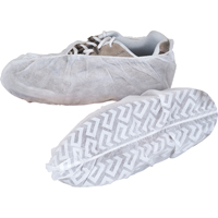 Shoe Covers, Large, Polypropylene, White Action Paper