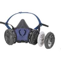 Pre-assembled Paint/Spray Pesticide 7000 Half-Mask Respirator, Elastomer/Thermoplastic, Medium Action Paper