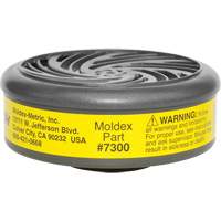 7000/9000 Series Respirator Filters, Gas/Vapour Cartridge, Organic Vapour/Acid Gas Action Paper