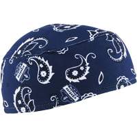 Chill-Its&reg; 6630 Cooling Skull Caps, Navy Blue Action Paper
