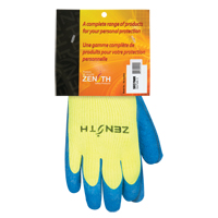 Gants haute visibilit&eacute; doubl&eacute;s d'acrylique de caoutchouc naturel, 8, R&ecirc;vetement Latex de caoutchouc, Calibre 7, Enveloppe en Acrylique Action Paper