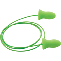 Meteors&reg; Foam Earplugs, Bulk - Box, Corded Action Paper