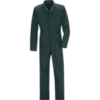 Coveralls, Men's, Green, Size 36 Action Paper