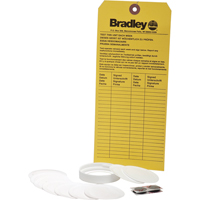 Recharge pour trousse d'inspection de douche oculaire portative Action Paper