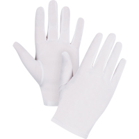 Low-Lint Inspection Gloves, Nylon, Hemmed Cuff, Men's Action Paper