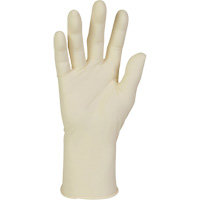 Kim-Tech PFE Exam Gloves, Large, Latex, 6.3-mil, Powder-Free, Natural, Class 2 Action Paper